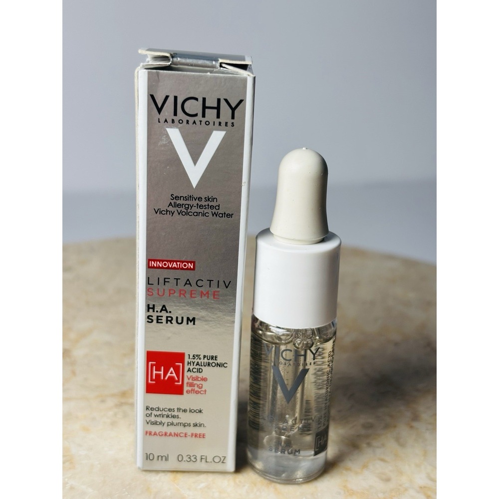 VICHY Liftactiv Supreme H.A Serum 1.5% Pure Hyaluronic Acid‎ 10ml/0.33 Oz NIB